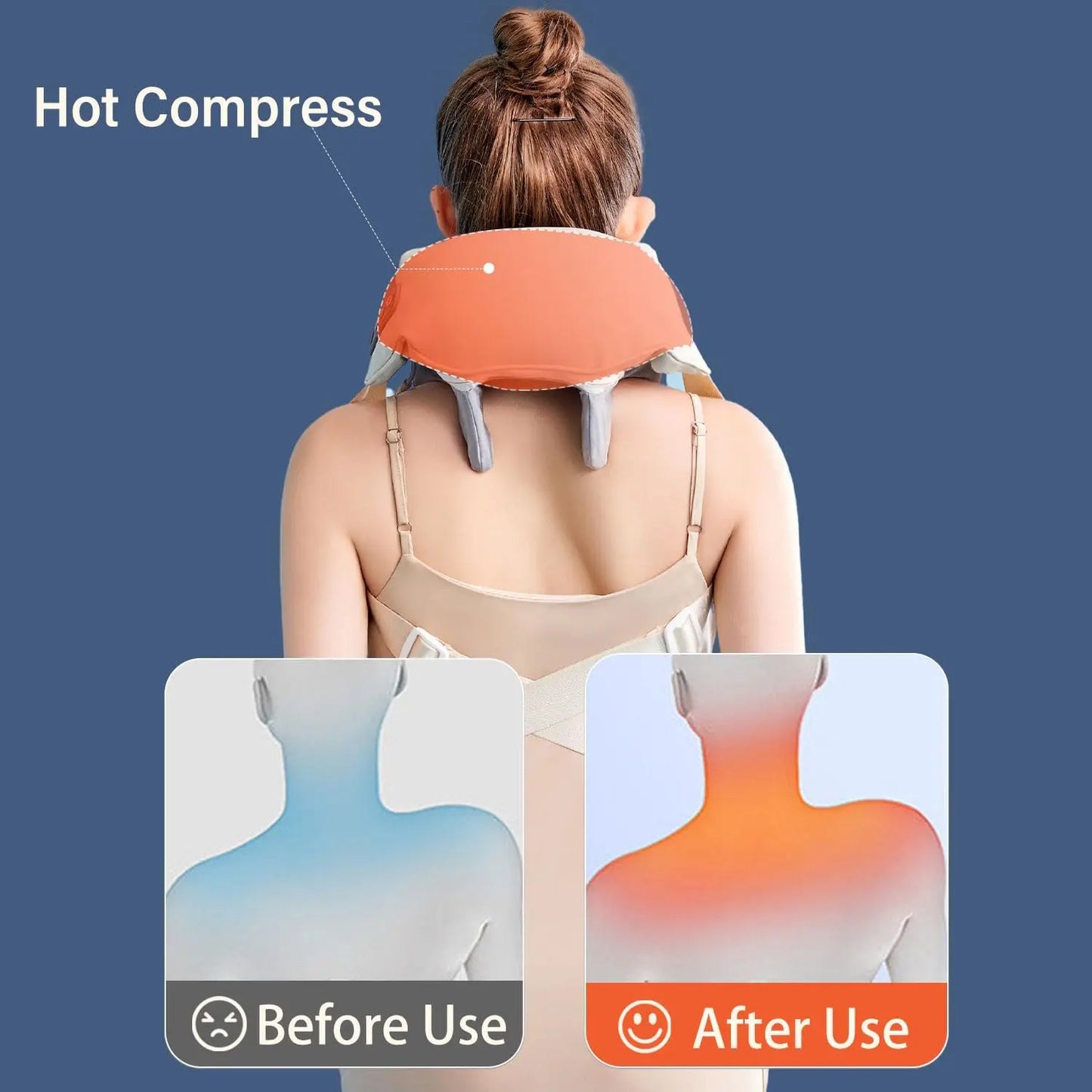 Neck & Shoulder Massager w/Heat