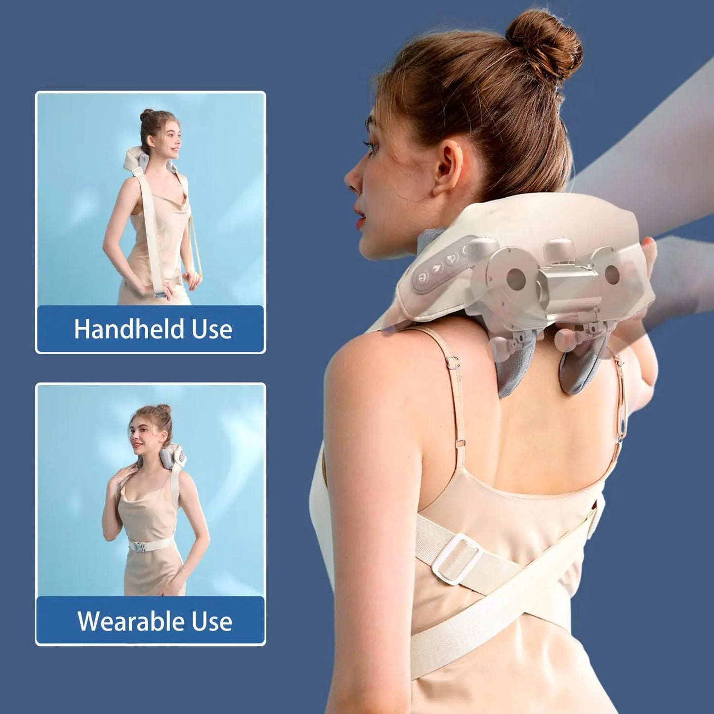 Neck & Shoulder Massager w/Heat